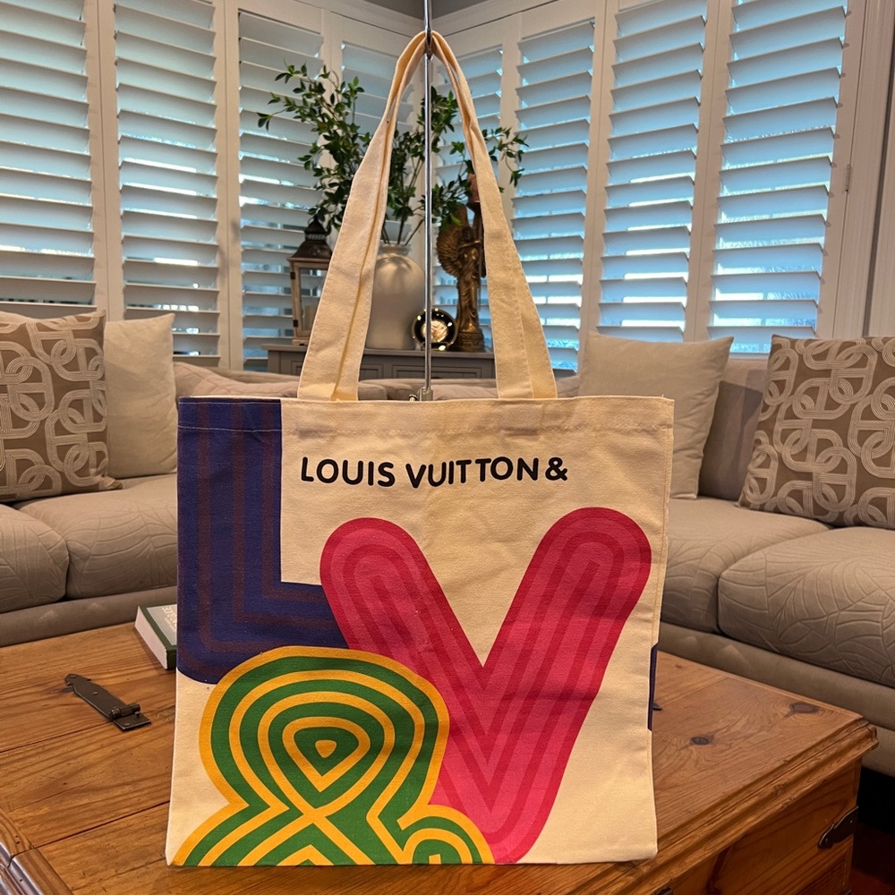 Louis Vuitton Multicolor Canvas Tote NEW - Picture 13 of 16
